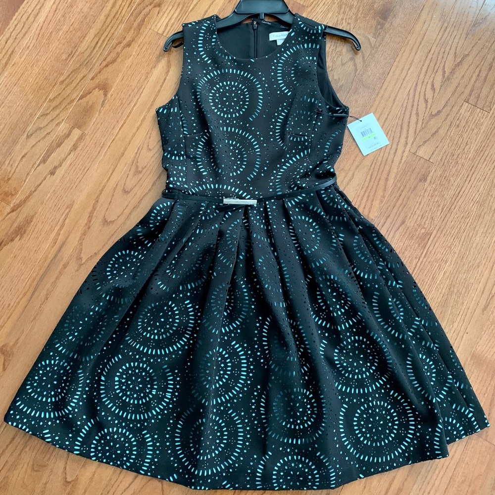 Calvin Klein - Cut-out Fit & Flare Dress